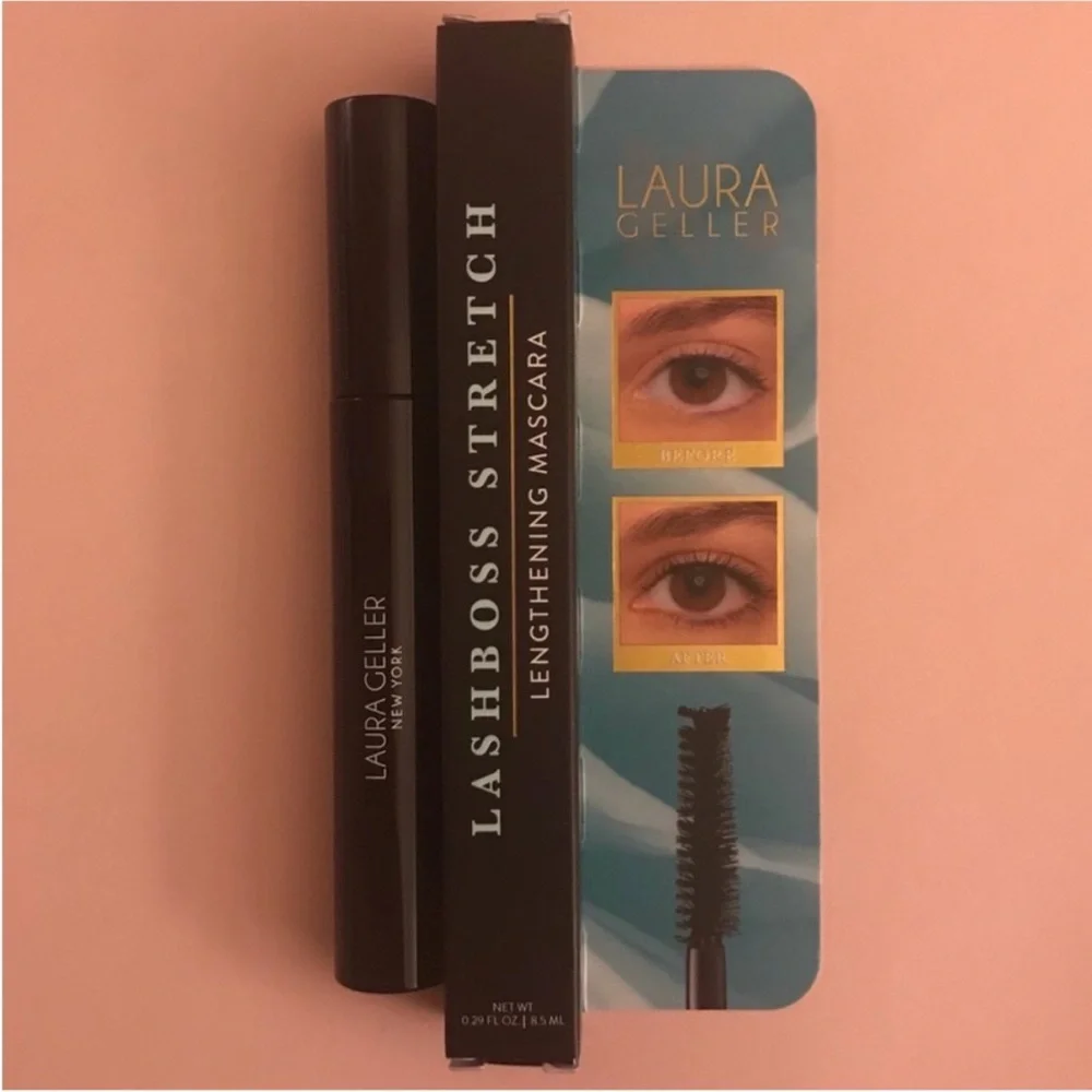 Laura Geller Beauty LashBOSS Stretch Lengthening Mascara in Black, 8.5 ml